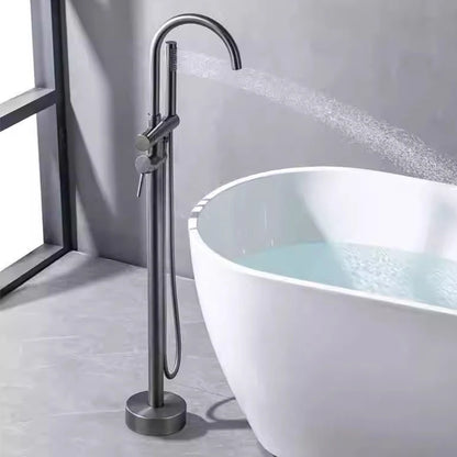 Brass Bathtub Faucet Freestanding Tub Filler Faucet Standing High Flow Shower Faucets  Wall/Floor Mount Bathtub Faucet